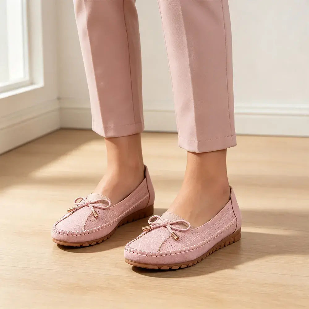 🔥 Dámská ortopedická obuv (velikosti 36-43), vyrobená z pravé kůže, lehká, protiskluzová, prodyšná a pohodlná.