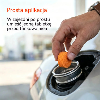 ⛽️🔥【60 kapsułek】Dodatek czyszczący do paliwa | Usuwa osady, oszczędza paliwo, poprawia moc i czyści katalizator | Kompatybilny z silnikami Diesla i benzyną 🚗✨