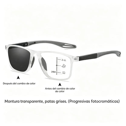 Gafas de lectura fotocromáticas, ultraligeras y de alta definición, diseñadas especialmente para personas mayores.