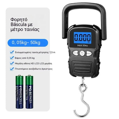🔥 Mini báscula electrónica portátil de 50 kg 😆