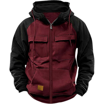 🔥Oferta por tiempo limitado🔥【S-3XL】Sudadera holgada con capucha para hombre, estilo otoño/invierno