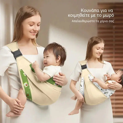 👶 Αναπνεύσιμος μάρσιπος 4 σε 1: σας επιτρέπει να μεταφέρετε το μωρό σας μπροστά ή ανάσκελα, στραμμένο προς τα μέσα ή προς τα έξω, άνετο για μωρά από 0 έως 36 μηνών. 💞✨