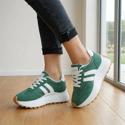 【35-45】👟Buty sportowe na grubej podeszwie z platformą w dużych rozmiarach – buty do chodzenia na co dzień, podnoszące wzrost dla kobiet