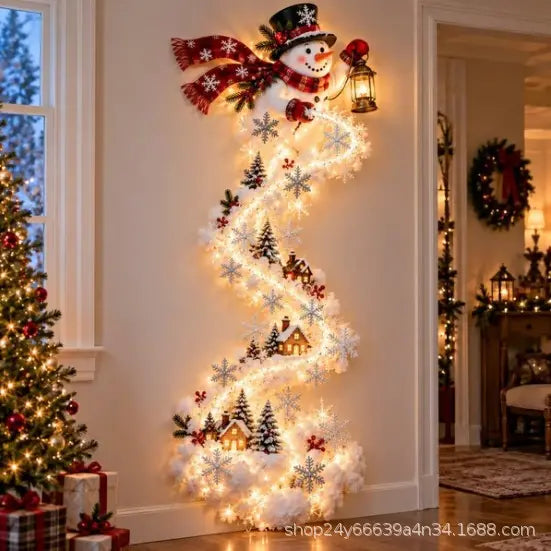 1 sztuka 139zł 🎄Ścienna lampa dekoracyjna „Świąteczny szlak”