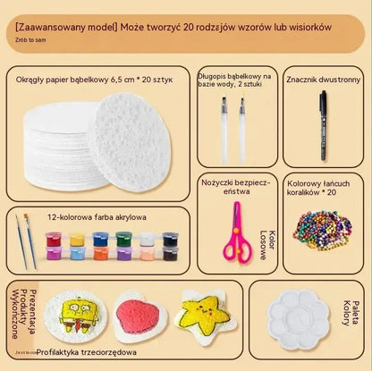 1 zestaw 99zł🎄Specjalna oferta niespodzianka! 🔮Opanuj magię rysowania! 👩‍🎨Papier do rysowania z teksturą pianki🎁