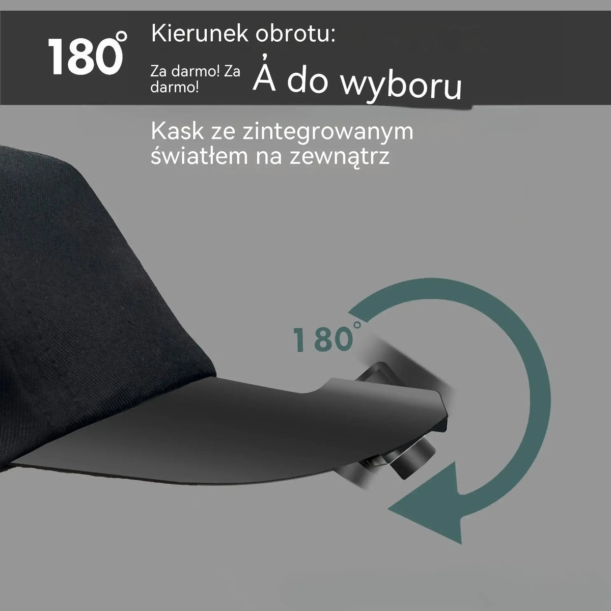 🧢🌙🔦 Zintegrowana inteligentna lampa LED, oświetlenie nocne do wędkowania na zewnątrz, łatwe ładowanie i długa żywotność baterii