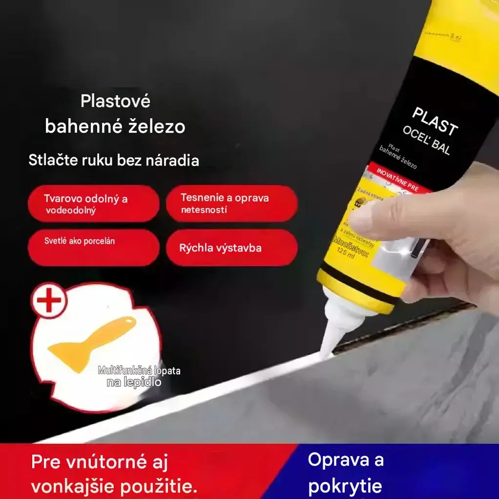 1 sada 22 eur 💧🛡️Žltý a čierny tmel na plastovú oceľ, vodeodolný a plesnivzdorný tmel, lepidlo na sklo do kúpeľne, rýchloschnúce lepidlo.