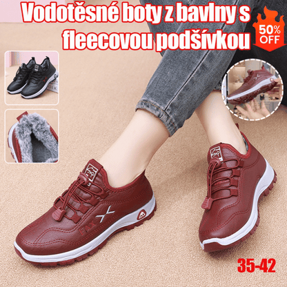 🔥💖【35-41】Ručne vyrábané dámske zimné topánky z pravej kože – zamatový štýl, protišmyková podrážka, maximálne teplo