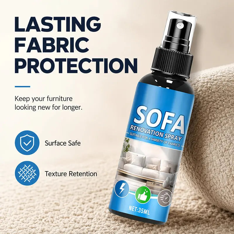 🛋️3 μπουκάλια για 27€✨ 50% έκπτωση! Σπρέι καθαρισμού υφασμάτων χωρίς ξέβγαλμα – απλώς ψεκάστε και σκουπίστε: χωρίς νερό, δεν χρειάζεται ξέβγαλμα. Ιδανικό για καναπέδες, χαλιά και ταπετσαρίες – ανανεωθείτε σε λίγα λεπτά! 🧼💨