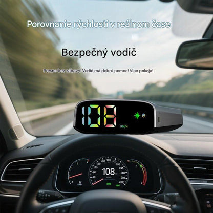 🚗【Najnovšia technologická inovácia roku 2026】🔥🔥【Kúpte jeden a druhý dostanete zadarmo】 Rýchlomer do auta s displejom napájaným solárnou energiou