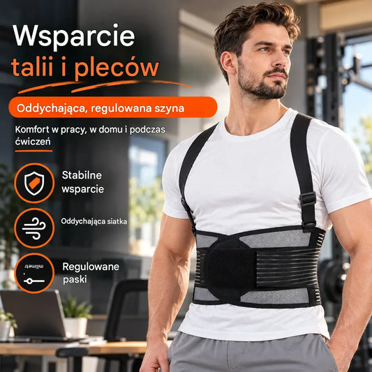 1 sztuka 99zł   🏃‍♂️Regulowany pas biodrowy - łagodzi bóle pleców i talii