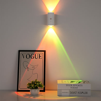 💡 Pametno noćno svjetlo s ljudskim senzorom i magnetskom bazom – Punjivo samoljepljivo svjetlo za ormar s dvostrukim senzorima "mačje oko" 🐱✨