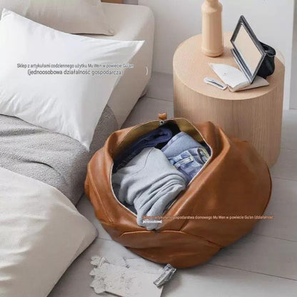 🛋️Taboret do przechowywania używanych ubrań – wodoodporny materiał syntetyczny, oszczędza miejsce i jest łatwy do przenoszenia. 50% zniżki! ✨
