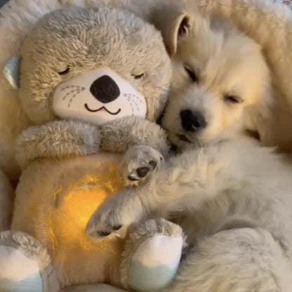 👶💤【Compra 1 y llévate 1 gratis🔥】Peluches con movimiento para un sueño reparador del bebé - Nutria interactiva con sonidos y movimientos