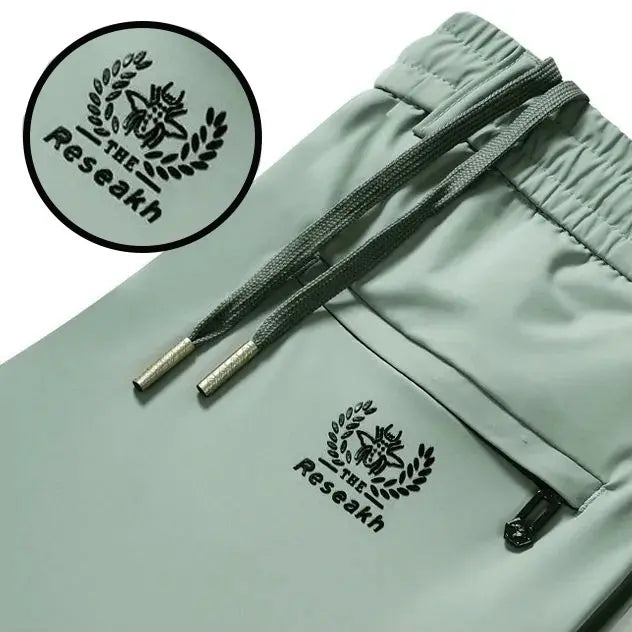 🧊😍【M-5XL】Καλοκαιρινό λεπτό, αθλητικό παντελόνι από μετάξι Ice για άνδρες
