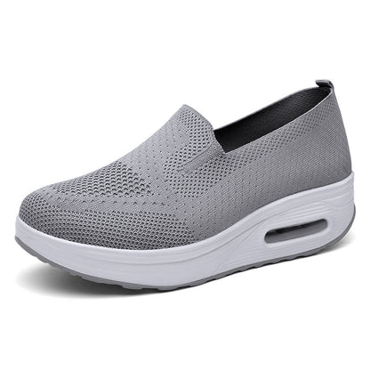 【35-42】Γυναικεία αθλητικά & casual παπούτσια Μαξιλάρι αέρα με χοντρή σόλα