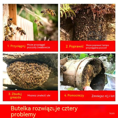 【1 butelka 260 g】🐝 Maść wabiąca pszczoły: naturalna formuła, szybko działająca! Szybkie rozwiązanie, aby przyciągnąć roje do ula!