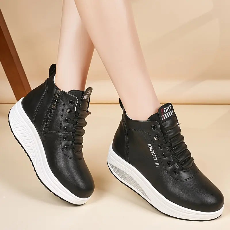🎁👢【35-41】2026 Φθινόπωρο/Χειμώνας Νέο Στυλ Άνετα και Αναπνέοντα Γυναικεία Παπούτσια, Αύξηση Ύψους 5cm