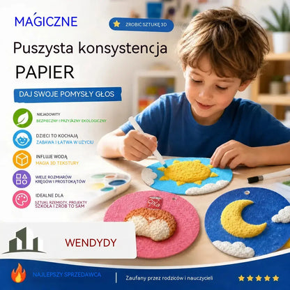 1 zestaw 99zł🎄Specjalna oferta niespodzianka! 🔮Opanuj magię rysowania! 👩‍🎨Papier do rysowania z teksturą pianki🎁
