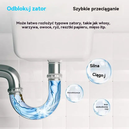 🌊💦🔥【Kup 2, otrzymaj 2 gratis】4 butelki 99  zł.  Pogłębiarka do rur, pogłębiarka do kanalizacji