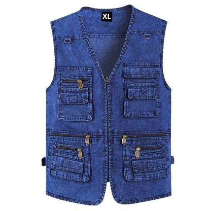 🔥Cumpărați 1 obțineți 1 gratuit【XL-7XL】Vesta Outdoor cu Multiple Buzunare – Confort și Stil Într-un Singur Produs!