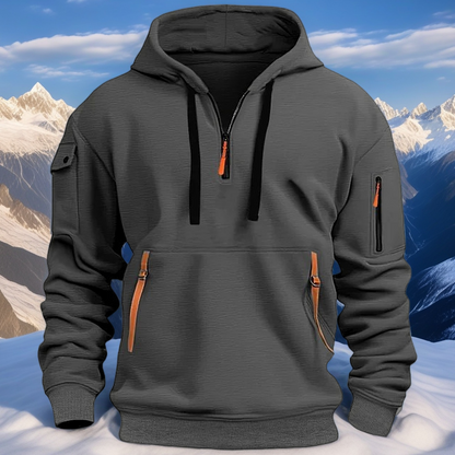 🔥💥【S-5XL】Stylová a Teplá Pánská Mikina s Kapucí – Komfort a Moderní Design pro Každodenní Pohodlí a Teplo!