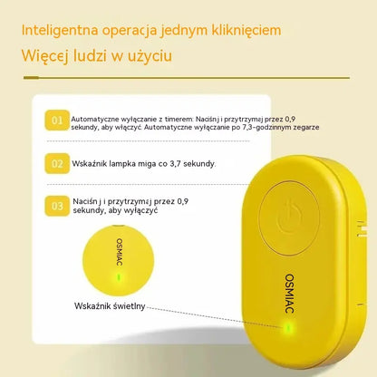 🐦 Przenośny ultradźwiękowy odstraszacz ptaków | Automatyczny odstraszacz gołębi, idealny na balkony, do ogrodów i na zewnątrz