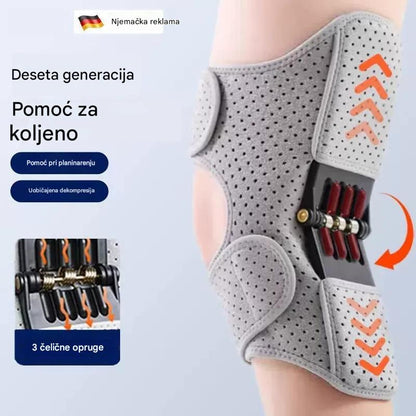 🔥Kupite 1 i uzmite 1 besplatno🔥 🦵Ojačana koljena ortoza s oprugama – stabilnost, podrška i manji pritisak pri svakom koraku, zaštitite svoja koljena.