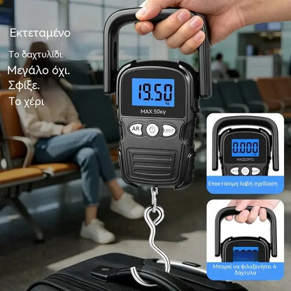 🔥 Mini báscula electrónica portátil de 50 kg 😆