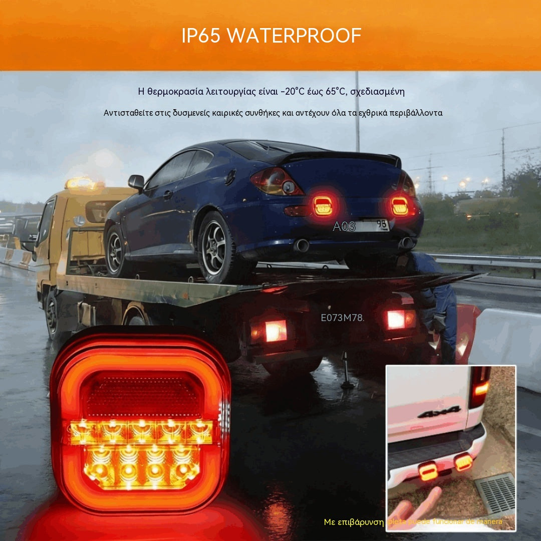 🚦【Universal 12V/24V】🚦 Φώτα LED για τρέιλερ αυτοκινήτου