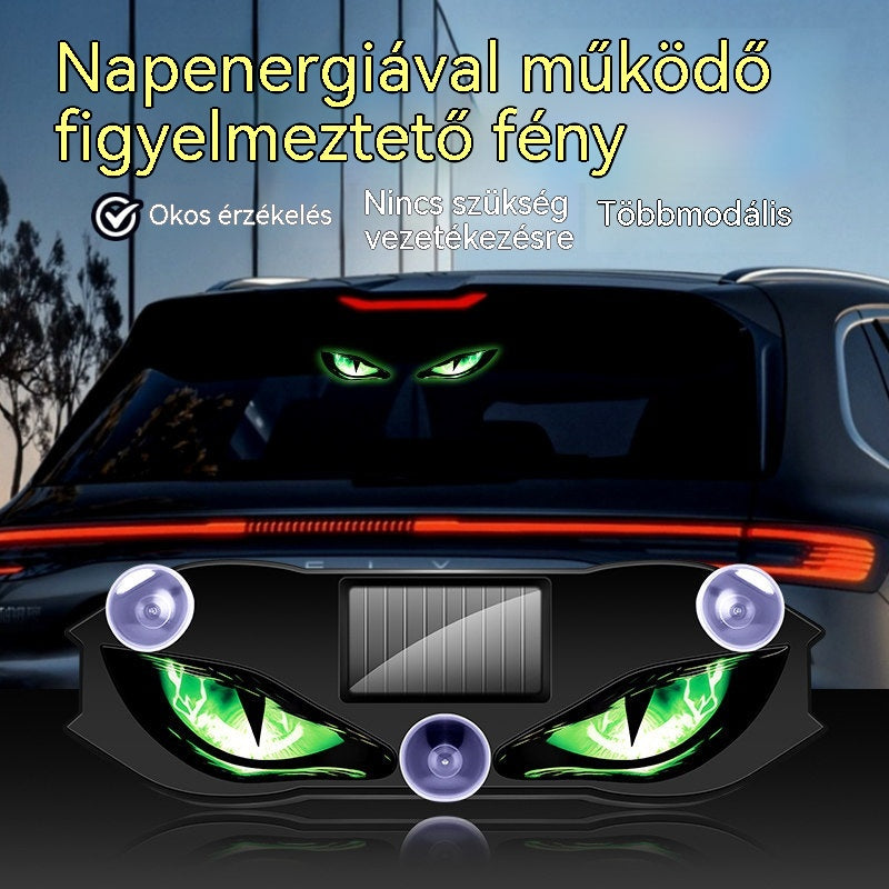 🚗👀 Napelemes LED autós figyelmeztető lámpa | Ragadd meg a figyelmet és fokozd a vezetési biztonságot – Vezeték nélküli, automatikus érzékeléssel és univerzális alkalmazással ✨