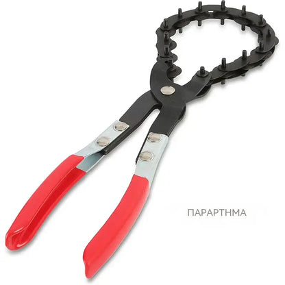 Πένσα για την κοπή σωλήνων εξάτμισης από χαλκό και αλουμίνιο για αυτοκίνητα.