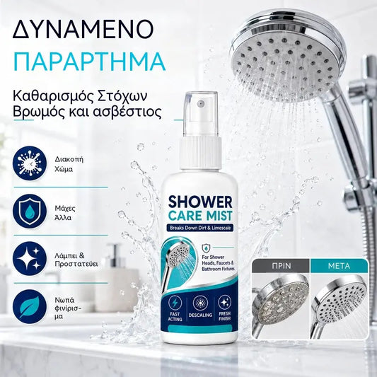 🚿💧Σπρέι αφαίρεσης αλάτων για ντους ταχείας δράσης