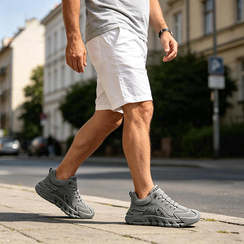 【39-44】Νέα κομψά ανδρικά casual παπούτσια, διαπνέοντα και άνετα, με ύφασμα ανθεκτικό στο νερό