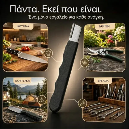 4 τεμάχια για 24 ευρώ🏆Αγοράστε 2, πάρτε 2 δωρεάν! (Σύνολο 4 τεμάχια)🔪 Φορητό Ακονιστήρι Μαχαιριών και Ψαλιδιών – Επαναφέρει την αιχμηρότητα σε λίγα μόνο δευτερόλεπτα ✨