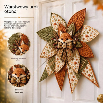 🎇🎄Ostatni dzień wyprzedaży: 49% zniżki na zestaw do szycia bardzo dużej pikowanej kokardy na drzwi (8 wzorów).