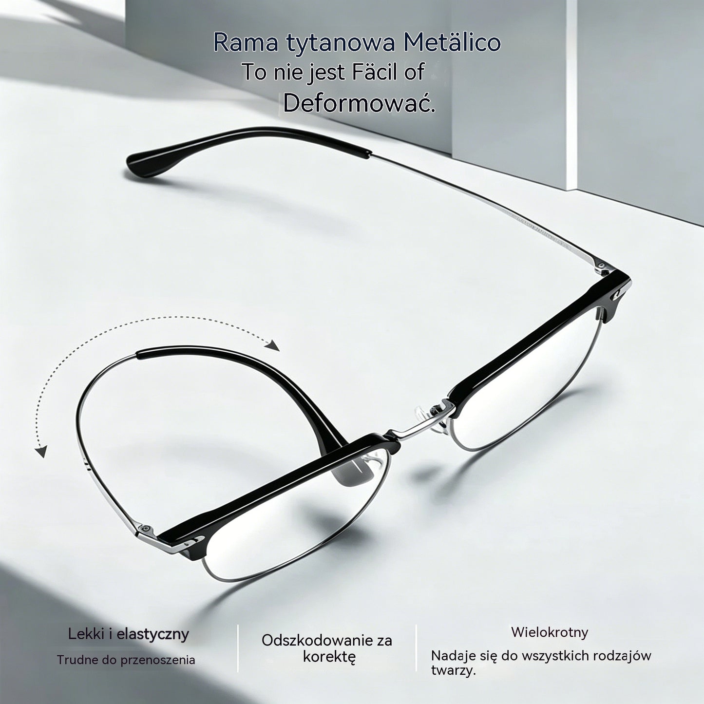 【Kup 1, otrzymaj 1 gratis】Inteligentne okulary z automatycznym zoomem chroniącym przed niebieskim światłem