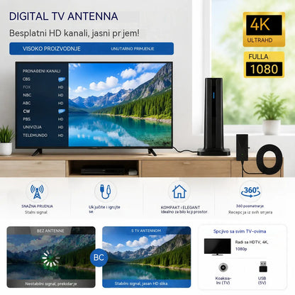 🔥Unutarnji HD digitalni TV prijemnik🌐