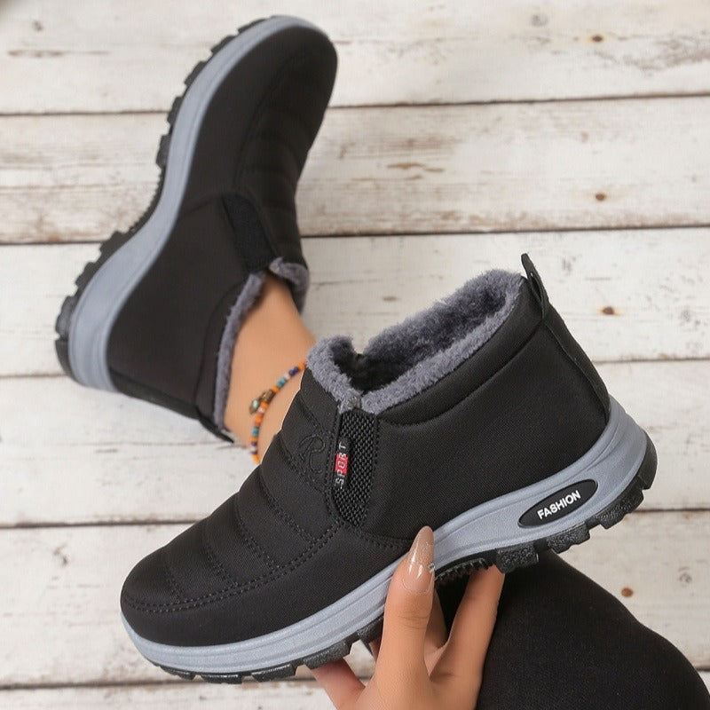 🔥 【Specjalna zniżka 50%】【35–48】 👢 Zimowe buty unisex z ocieplającym pluszowym podszyciem – ciepłe, wygodne i antypoślizgowe na chłodne dni