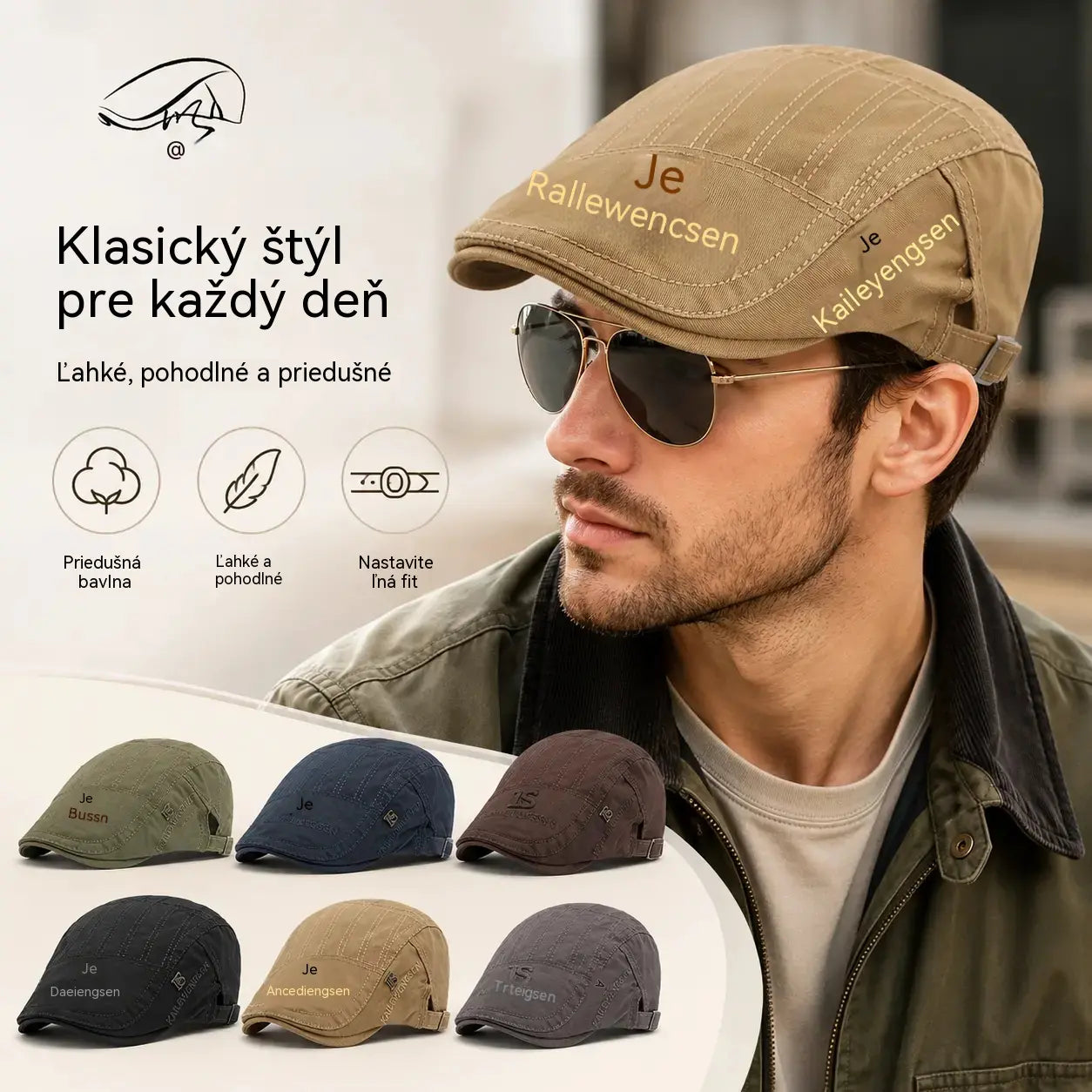 1 kus 25 eur💥【Časovo obmedzená ponuka】💥Nová bavlnená baretka