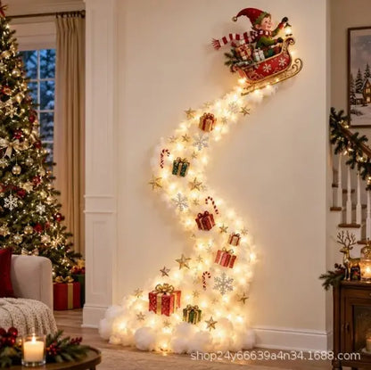 1 sztuka 139zł 🎄Ścienna lampa dekoracyjna „Świąteczny szlak”