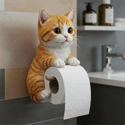 【1 kus 760 Kč】🐱Rozkošný držák na toaletní papír s motivem kočky