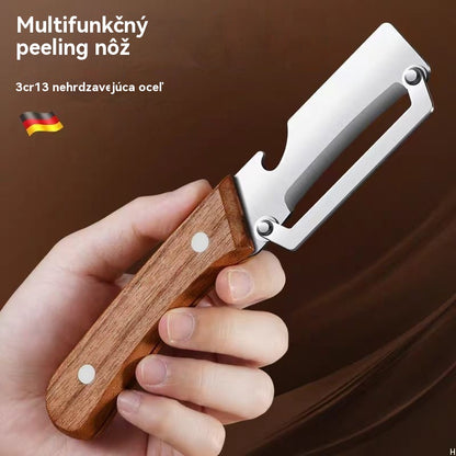 🔥【Kúp 1 kus, 1 kus zadarmo】Škrabka z nehrdzavejúcej ocele so zahusteným povrchom, kuchynský špeciál.