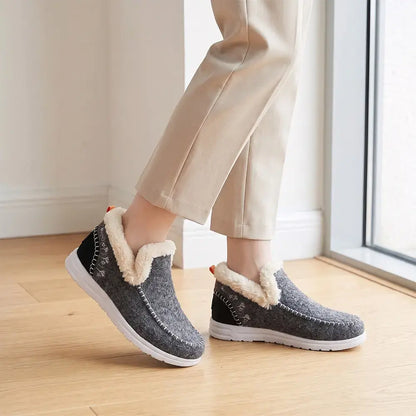 【36-46】Nowe damskie buty zimowe – ocieplane, grube, ciepłe śniegowce, modne, na zimę