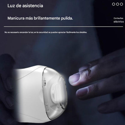💅 ¡Compra uno y llévate otro gratis! ✨ Lima de uñas eléctrica, silenciosa, segura para bebés, cuidado de uñas suave y seguro 👶🔧