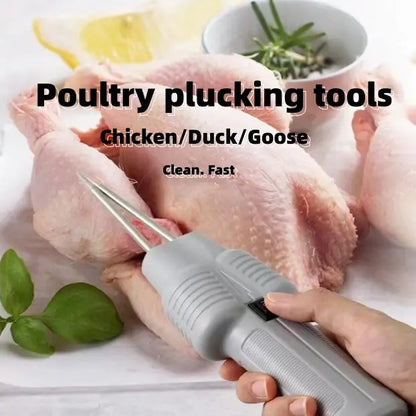 25 eur za položku🐓🦆Prenosný elektrický sťahovák peria pre kurčatá, kačice, husi a hydinu (nabíjanie cez USB)