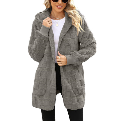 ☃️Ograničeni popust 39 %❄️【Kupi 1 i dobiješ 1 gratis】[S-5XL]🌸Nova zimska sezona: Ženska casual jakna s kariranim flisom