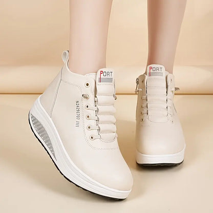 🎁👢【35-41】2026 Φθινόπωρο/Χειμώνας Νέο Στυλ Άνετα και Αναπνέοντα Γυναικεία Παπούτσια, Αύξηση Ύψους 5cm