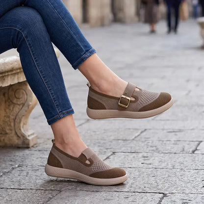 【36-41】Lekkie buty damskie na miękkiej podeszwie – wsuwane, wygodne, dla mam, na co dzień