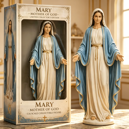 Kolekcjonerskie figurki w limitowanej edycji w skali 1/6 – Jezus Chrystus i Matka Boska, wysokiej jakości rzeźby z żywicy, dar wiary.